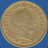 10 крон Дании 1989 года