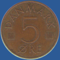 5 эре Дании 1978 года